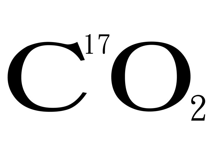 Carbon dioxide17O2