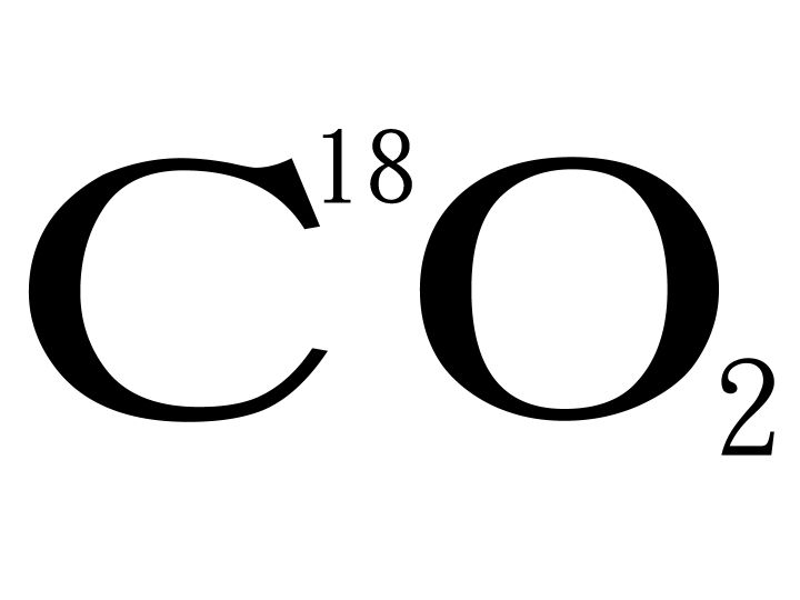 Carbon dioxide18O2